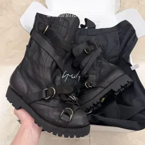 Архивные боты йоджи ямамото Yohji Yamamoto POUR HOMME Military Boots