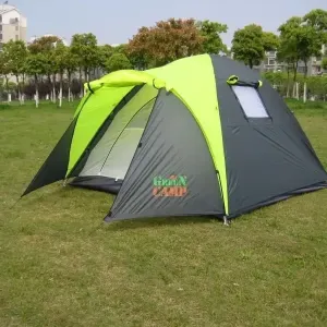 Палатка 3-х местная Green Camp 1011 двухместная водонепроницаемая каче
