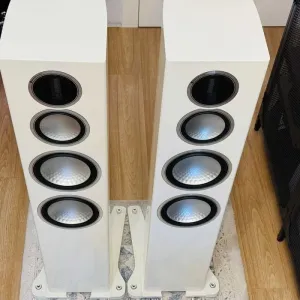 Monitor Audio Gold 300 (4G) — ленточный твитер, честные 8 Ом и 90 дБ | White Gloss, оригинал, пара