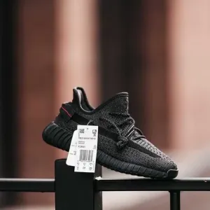 Кросівки Adidas Yeezy Boost 350 V2 Full Reflective Premium Black