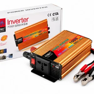 Інвертор UKC SSK-1000W 24V–220V, перетворювач напруги 1000 Вт з USB