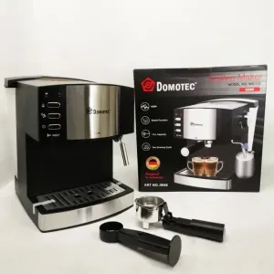 Кавоварка електрична Domotec MS-113, еспресо-машина 850 Вт, 15 бар, 1,6 л кофе машина кофеварка