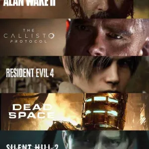 ІГРИ PS4 PS5 Resident Evil Alan Wake 2 Silent Hill Dead Space ПС4 ПС5