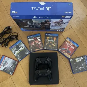 Playstation 4 slim 1 Tb /2 Геймпада!+Диски/Стан10/10+Гарантія!