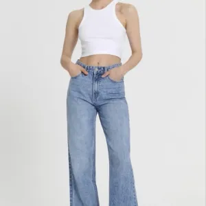 Джинси wide leg висока посадка на пишні форми великий розмір Sinsay