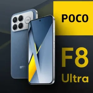 Poco F8 Ultra 16/512GB Blue/Black Global Version  (with charger). Поко Ультра