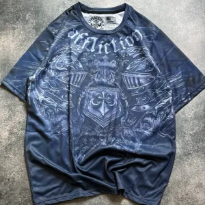 НОВА Affliction футболка sk8 y2k vintage mma