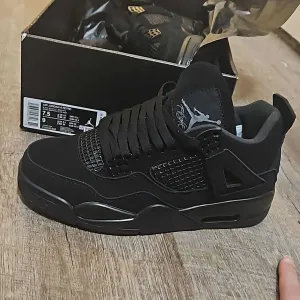 Кросівки Nike Jordan Retro 4 Black Cat Кроссовки Найк Джордан. Весна