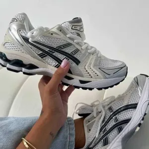 ‼️Останні Розміри‼️Кроссовки  Asics Gel-Kayano14 White Midnight / Жіночі Кросівки Асікс