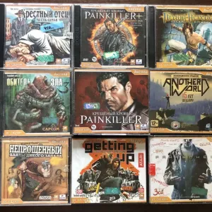 Добірка на ПК: Silent Hill Doom Postal Painkiller Ufo Resident Evil Обитель Зла Getting Up, Братья Пилоты, Сибирь Cold Fear StarCraft Dino Crisis