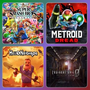 Игры Nintendo Switch Навсегда | Metroid Dread, Super Smash Bros Ultimate и Overcooked 2