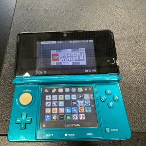 Nintendo 3DS Blue 4Gb з іграми в доброму стані  ігрова приставка консоль DS, для ігор на картриджах типу Mario Zelda ігри