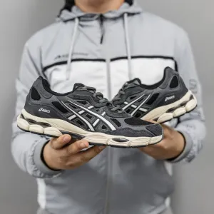 Кросівки осінні Asics Gel-NYC Gore-Tex Termo Black/White premium | Кроссовки Асикс чоловічі