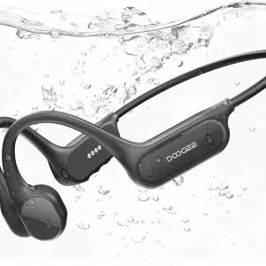 Навушники DOOGEE BoneBeat Swim Lite для плавання з кістковою провідністю IP68, бездротові спортивні Bluetooth 5.4, відкритого типу