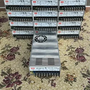 Блоки питания 27 Вольт Mean Well  SP-300-27 с активным охлаждением.