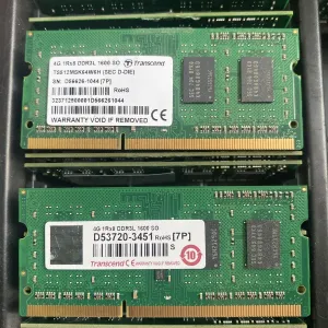 Оперативна пам'ять ноутбучна ОЗУ RAM SO-DIMM Trancsend DDR3 1600 4GB 8