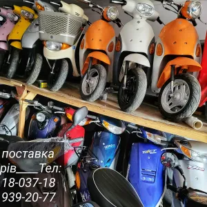НОВА ПОСТАВКА - скутер з Японії Honda dio 2т gray купить мопеда Киев