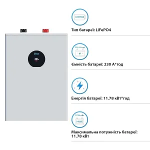 Deye SE f12 pro-C max Deye АКБ 12кВт