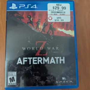 World War Z Aftermath ігри игры диски на PS4 PS5
