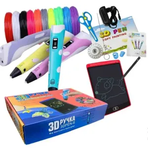 3D Pen-6 великий набір із планшетом і пластиком 100 метрів 3D ручка