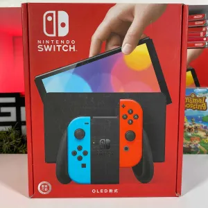 Консоль Nintendo Switch OLED 64GB Blue Red Свіч Новий Запакований ОЛЕД