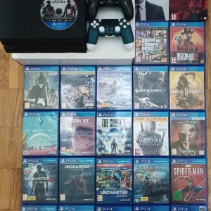 PS4F500Gb(ОбменПриставки/Игр-GTA5XL/RDR/MKX/Tekken/CallDuty)+Cyberpunk