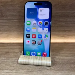 iPhone 16 Pro 128 Black !! АКБ: 90%!! №: 8203!! СТАН ГАРНИЙ !!! З США !! Айфон купити оригінал !!