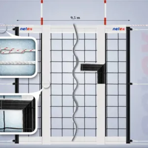 Професійна волейбольна сітка NETEX SI Prof MLV/IV, (SI0009)