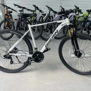 Горный велосипед 29" с алюминиевой рамой 21" и гидравлическими тормозами Shimano
