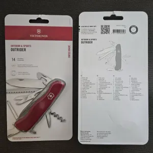Складной нож Victorinox Outrider ( красный)