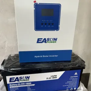 Комплект ДБЖ Інвертор Easun 24V 4kW+ Lifepo4 24V 100Ah 2560Wh