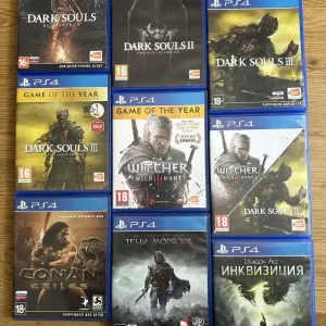 Sony PS4/PS5: Dark Souls, Ведьмак 3 Дикая Охота FarCry Безумцы Это Ты, Evil Within Lies of P, Baldurs Gate, Final Fantasy Castlevania Nier Automata