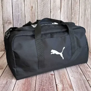 Спортивна сумка Puma чорна, для тренувань, спорту, подорожей, дорожня Пума