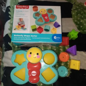 Фірмова іграшка сортер метелик  Fisher Price