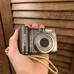 Цифровий фотоапарат Canon PowerShot A590 IS + Карта пам’яті 4GB (8.0 MP / CCD / 4x Zoom / Y2K) Чудовий стан!