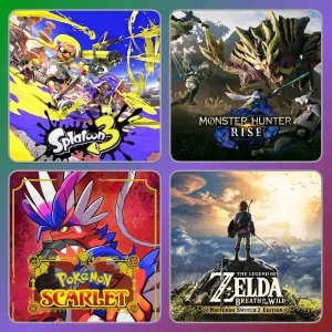 Игры Nintendo Switch Навсегда | Zelda BOTW+Много покемонов+2 марио игры