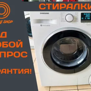 Стиральная машина SAMSUNG WD80J6400 7кг А+++ Фронтал СТИРАЛКА б\у