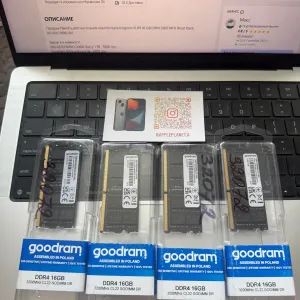 Оперативна пам'ять для ноутбуків Goodram 16GB 3200MHz DDR4 ОЗУ 16ГБ ДДР4