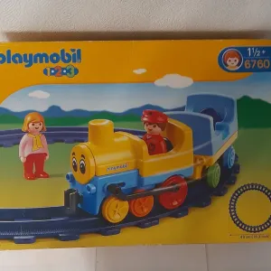 Набор конструктора  "Моя первая железная дорога" Playmobil 1.2.3 (6760)