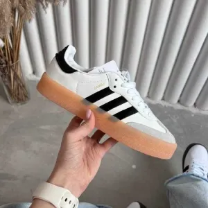Женские кожанные кеды Adidas Samba XLG / Адидас Самба 36 37 38 39 40