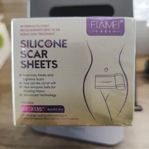 Пластирь силіконовийі від шрамів або опіків  Elaimei (Silicone Scar Sheets)