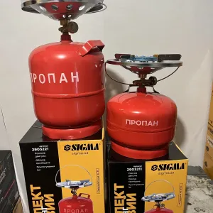 Газовый балон с комфоркой 5л 8л 12л Кемпинг балон.Балон газовый 8л