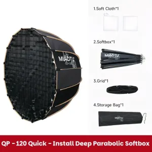 Октобокс MIAOTU QP-120 СМ  16-КУТНИЙ параболічний