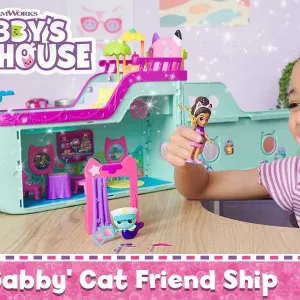 Ігровий набір Круїзний лайнер Габбі Gabby's Dollhouse Cat Friend Cruise Ship Корабель