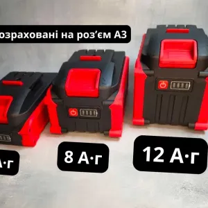 Мощный А3 аккумулятор для шуруповерта пилы болгарки 4 - 12 Ач 18В акб