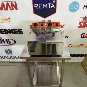 Фритюрниця Подвійна Обєм 6+6 Літрів Reednee Італія!