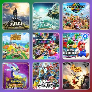 Игры Nintendo Switch Навсегда | Zelda TOTK(NS2+1) + Zelda BOTW(NS2+1) + Mario kart World и многие другие!