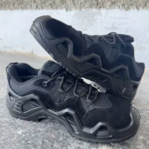 LOWA Zephyr GTX Black Dawn тактические кроссовки Gore Tex замша Cordura | Полицейские кроссовки Оптом