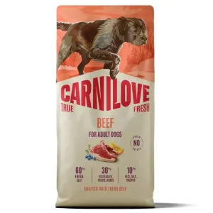 12кг-4970грн! Carnilove True Fresh Beef 12кг - Карнілав тру фреш для cобак яловичина 12 кг