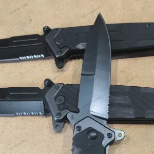 ‼️НІЖ ASSAULT BLACK MIL-TEC 15325500 EDC складний серейтор  склобій авто пружина кліпса‼️